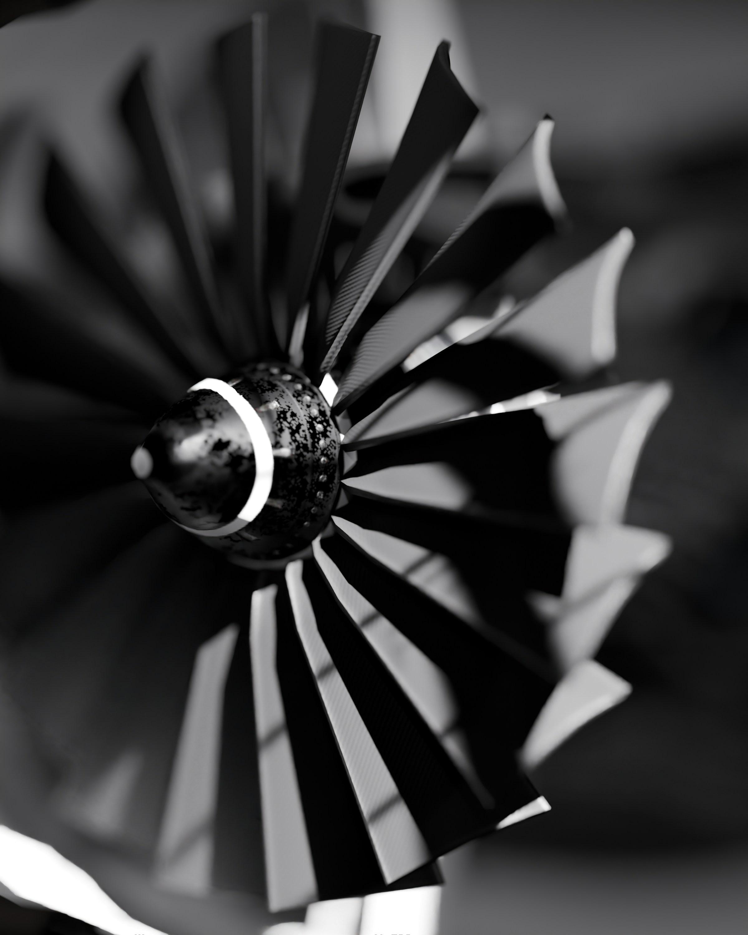 Turbina de jet — precisión industrial